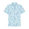 Izod Men's Swingflex Elite Short Sleeve Golf Polo, Limpet Shell Birds of a Feather, Small view 4