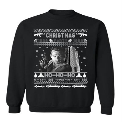 ALLNTRENDS Christmas Ugly Sweater Collection 2024 Cool Xmas Sweatshirts (2XL, Christmas Party Yippee)