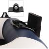 2 Pack Motor Inflatable Boat with Motor Mount Black Plastic Motor Clip Stand Bracket Clips for Kayak Boat Canoe view 3