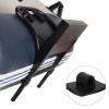 2 Pack Motor Inflatable Boat with Motor Mount Black Plastic Motor Clip Stand Bracket Clips for Kayak Boat Canoe view 4
