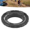 Centerlock Rotor Lockring, Disc Center Cover Colorfast Anodization Quick and Stable Braking for Road (Black) view 2
