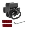 GOTCIAL Shotgun 12Ga Barrel Clamp W/Built-in QD Forward Sling Swivel Socket, 3-Slot Picatinny Rail Mount (1.25 in QD Sling Swivel and 2 PCS 4x6 mm Gasket Silicone Elastomer Included) view 1