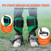 VEVOR Tree Climbing Spikes, 1 Pair Alloy Steel Climbing Spurs, 350lbs Load Capacity Tree Climbing Gear with Straps and Spike Protectors, Arborist Equipment for Climbers, Hunting, Fruit Picking, Green view 4