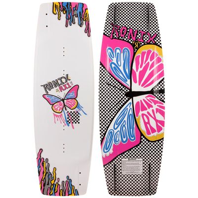 Ronix Girl's RX1 - Air Core 3 - Checkered Butterfly - 129 Wakeboard