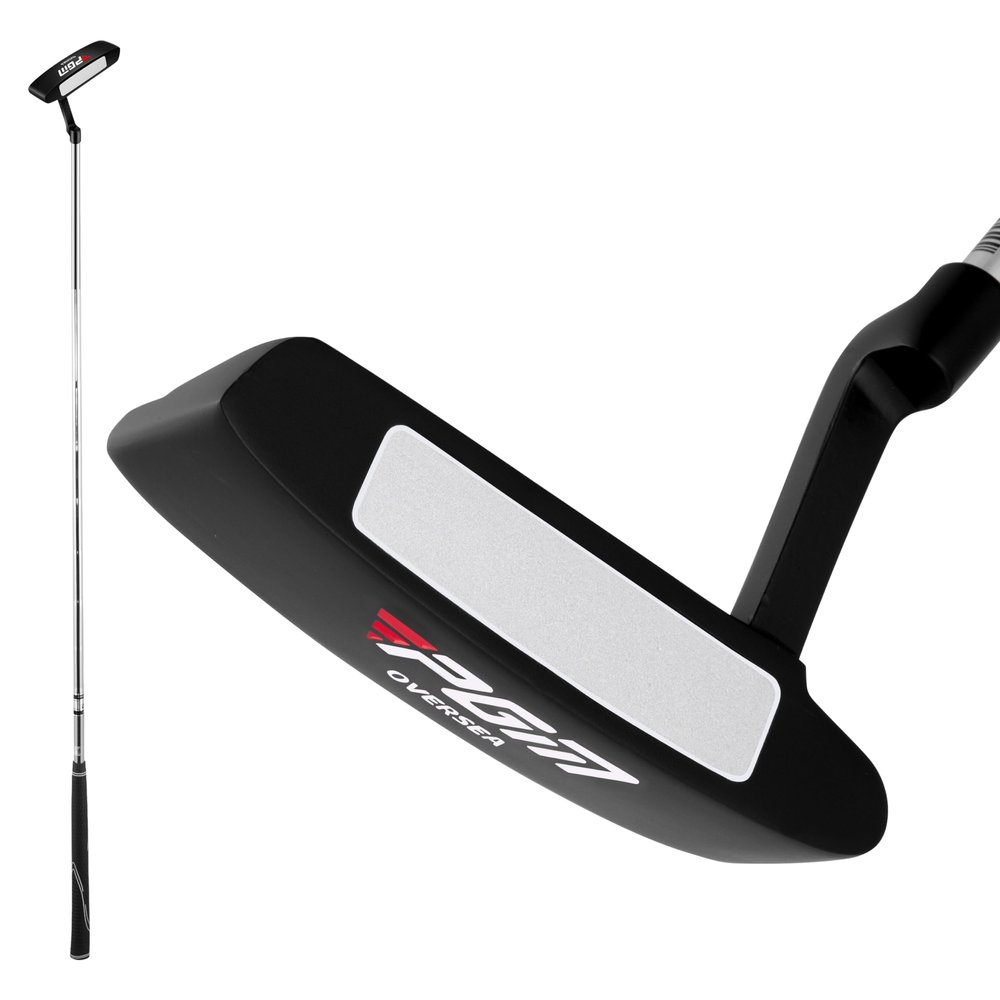 PGM Oversea Golf Putter - Putters for Men Right Handed - Blade Putter for Straighter Putts - Steel Shaft - 34 inch