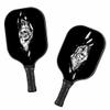 365CUSGIFTS Tattoos Couple Fiberglass Pickleball Paddles, Premium Pickleball Paddles Set of 2, Pickle Ball Set with Ergonomic Cushion Grip, 2 Pickleball Rackets view 1