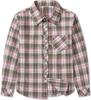 Betusline Girls' Plaid Flannel Shirt, Kids Long Sleeve Button Button Shirts Tops, F Green & Pink #210-11 Years= Tag 170 view 1