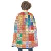 VFKLT Halloween Double-sided Cape, Periodic Table of Elements Printed Halloween Vampire Cape Party Costumes for Men And Women view 1