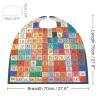 VFKLT Halloween Double-sided Cape, Periodic Table of Elements Printed Halloween Vampire Cape Party Costumes for Men And Women view 2