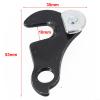 Bike Rear Derailleur Hanger, Bicycle Rear Derailleur Tail Hook Converter with Bolt view 4