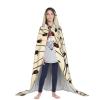 YQxwJL Art Ladybug Print Hooded Cloak,Unisex Cape,Witch Wizard Cape,Vampire Cape For Halloween Cosplay Costumes view 4