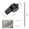 CREATCABIN Sports Coach Whistles Stainless Steel Whistles Loud Crisp Sound Whistles Laser-Engraved Referees Emergency with Lanyard Gift for PE Class Teacher Football Coach Teacher's Day 2x0.8 Inch view 2