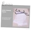 COLLBATH 30pcs Clear Drawstring Shoe Bags Large Transparent Travel Pouches for Storage Laundry and Organization Durable for Shoes and Sneakers view 2