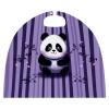 VFKLT Halloween Double-sided Cape, Purple Striped Panda Printed Halloween Vampire Cape Party Costumes for Men And Women view 4