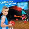 Basketball Hoop Indoor, Basketball Mini Hoop Pro Basketball Hoop Over The Door with Cool LED Lights, Boys Gifts Basketball Toys Gifts Room Accessories for Teen Boys 8-12 view 2