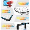 Basketball Hoop Indoor, Basketball Mini Hoop Pro Basketball Hoop Over The Door with Cool LED Lights, Boys Gifts Basketball Toys Gifts Room Accessories for Teen Boys 8-12 view 3