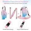 Bufilea Carrier Bag with Phone&Flap Pockets for Stanley 40/30oz Tumbler with Handle, Insulated Neoprene Cup Holder Carrier Bag w/Shoulder & Handheld Strap Fits Stanley Cup Accessories view 3