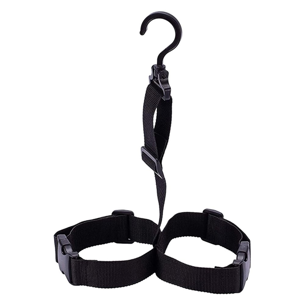 WOEIFGV Fishing Wader Boot Hanger Adjustable Strap For Storage Drying Wader Rack Belt Hanger Ribbon Hanging Shoes Hook Holder