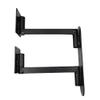 Deer Wall Mount Bracket, Double Display, Shoulder Mounting System for Trophy Mounts, Perfect for Hanging Two Taxidermy Mounts, Textured Black, USA Made (AKDWS)