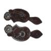 EQUESTRIAN UNIVERSE Leather Spur Straps Western Style Men & Womens Spur Straps for Horse Riding, Barrel Racing, Show and Rodeo (Brown) view 1