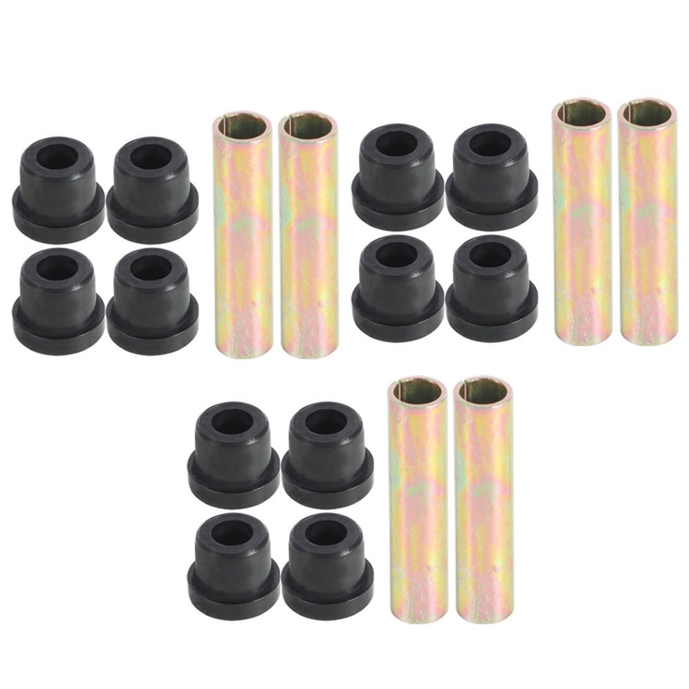 GXYWADY Golf Cart Leaf Spring Bushing Kit and Shackles Bushing Sleeve kit 1012303 1015583 Replacement for Club Car Precedent DS 2004-Up