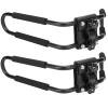 Kayak Rack Canoe Carrier Rail Storage Holder Bracket for Easy Transportation -Duty Alloy Mounting System, Fit for Most Roof Rails, Pair view 2