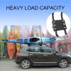 Kayak Rack Canoe Carrier Rail Storage Holder Bracket for Easy Transportation -Duty Alloy Mounting System, Fit for Most Roof Rails, Pair view 3