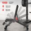 Goimu C1-V4 Power Cage, 2000LBS Squat Rack with LAT Pulldown, Multi-Function Weight Cage Strength Training Machine, Workout Cage with More Attachments for Home Gym Garage (BK Home Gym Package) view 4