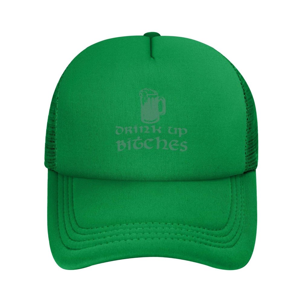 AIZBEGDLU Drink Up Bitches Mesh Back Trucker Cap Adult Mesh Baseball Cap