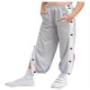 Jugaoge Kids Boys Loose Fit Tear Away Basketball Pants High Side Split Workout Running Casual Sweatpants Gray 13-14 Years view 3