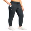 G Gradual Women's Joggers Pants with Zipper Pockets High Waisted Sweatpants Athletic Tapered Pants for Women Lounge Workout(Grey,M) view 1