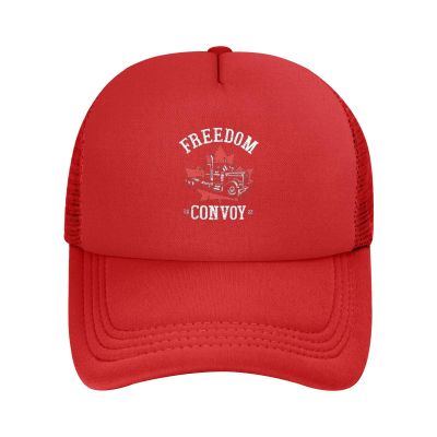 AIZBEGDLU Freedom Convoy 2022 Mesh Back Trucker Cap Adult Mesh Baseball Cap