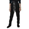 Adult Footed Sweatpants,Extremely Soft and Warm Footing Pajama Pants Drawstring Elastic Waisted Trousers with Fleece Lined view 2