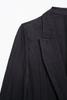 Women's Two Piece Sets Wrinkle Open Collar Suit Coat Top for Elastic Waist Wide Leg Pants Pant-1 M view 4