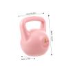VANZACK 4kg Water Fillable Kettlebell Dual Handles for Strength Training and Yoga Portable Design for Home Workouts Secure Grip for Enhanced Stability view 2