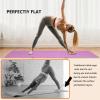 Orphesion Foldable Yoga Mat Lightweight Packable Travel Mat Non slip and Easy to Store Folding Exercise Mat Pilates Workout Mat 0.24"(6mm) with Carrying Strap Lavender Purple view 4