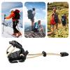 Strategic Backpack Strap Clips - Multipurpose Backpack Binding Clip,Backpack Accessories, Outdoor Hook for Clipping Gear To Backpack, Walking Stick Fixed Clip view 4