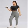 G Gradual Women's Joggers Pants with Zipper Pockets High Waisted Sweatpants Athletic Tapered Pants for Women Lounge Workout(Light Grey,XL) view 3