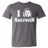 Nature V Society, Michael Myers Halloween Shirt Funny Vintage Power Walker Haddonfield - (Grey, 2XL) view 1