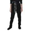 Adult Footed Sweatpants,Extremely Soft and Warm Footing Pajama Pants Drawstring Elastic Waisted Trousers with Fleece Lined view 2