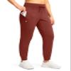G Gradual Women's Joggers Pants with Zipper Pockets High Waisted Sweatpants Athletic Tapered Pants for Women Lounge Workout(Savannah,XL) view 1