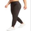 G Gradual Women's Joggers Pants with Zipper Pockets High Waisted Sweatpants Athletic Tapered Pants for Women Lounge Workout(Dark Brown,S) view 2