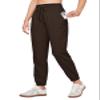Willit Women Linen Pants Joggers Casual Lightweight Lounge Cotton Linen Travel Beach Summer Pants with Pockets 28" Dark Brown XXXL view 1
