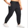 G Gradual Women's Joggers Pants with Zipper Pockets High Waisted Sweatpants Athletic Tapered Pants for Women Lounge Workout(Black,XXL) view 1