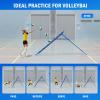 7x4FT Volleyball Rebounder Net Pro, Baseball Softball Rebound Pitch Back Net, Adjustable Angle Lacrosse Bounce Back Practice Equipment, Easy Quick Setup, Ideal for Outdoor and Backyard Training view 4