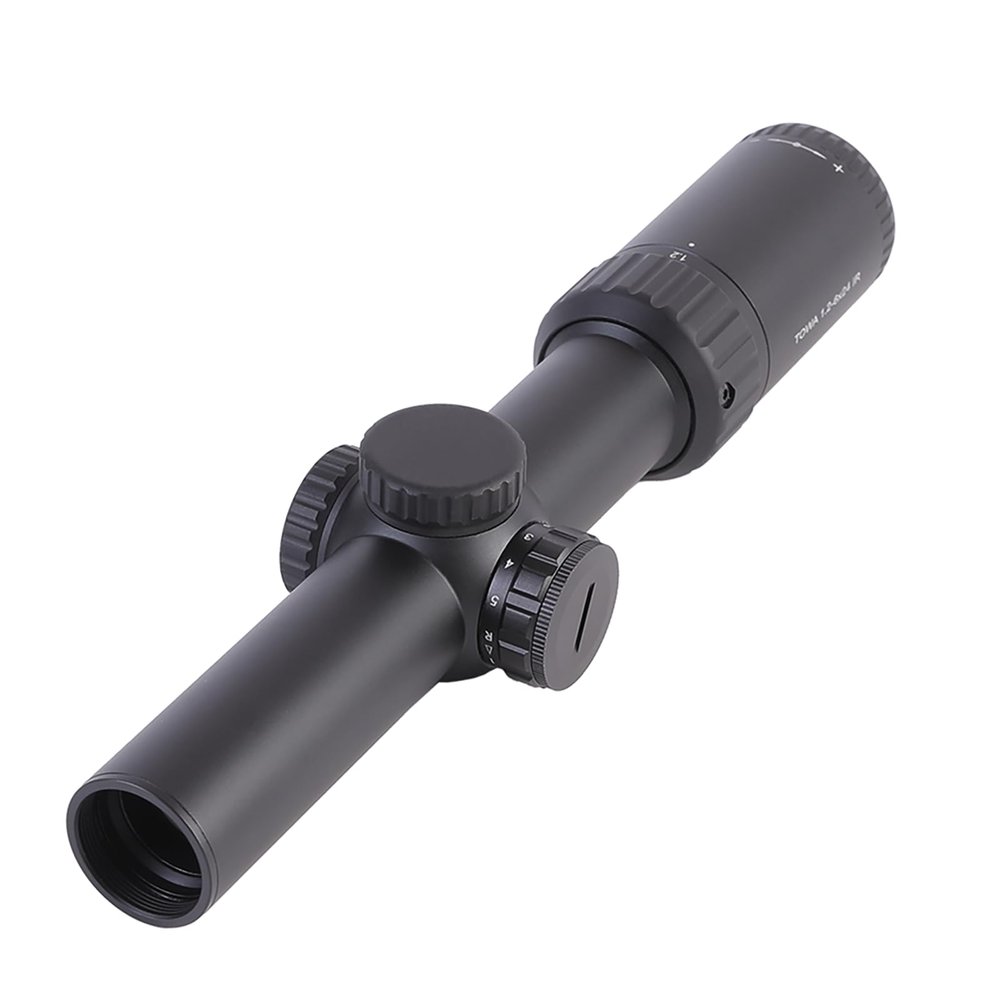 Red Win TOWA 1.2-6x24IR Hunting Scope 1/2MOA Adjust Red & Green Illumination LPVO Scope
