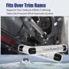 XQK MSS-1-DP OutBoard Motor Support Stick Pair Fits most outboards of 150 HP and up,8.5" Long Aluminum Transom Saver Not for 2024 Mercury Motors view 3