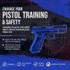 Durable Plastic Polymer Training Pistol - Lightweight Realistic Training Gun for Safe Dry Fire Drills, Draw, Grip, Movement - Compatible with Glock 19 & 23 - Fits WML, IWB & Safariland ALS Holster view 2