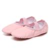 Danzcue Ballet Shoes for Girls Soft PU Leather Toddler Dance Slippers, Ideal Ballet Flats for Toddlers and Kids, Light Pink, 7M Toddler view 2