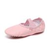Danzcue Ballet Shoes for Girls Soft PU Leather Toddler Dance Slippers, Ideal Ballet Flats for Toddlers and Kids, Light Pink, 7M Toddler view 3